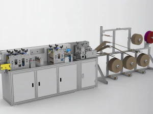 front of face mask machine 3D Model