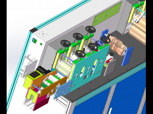 front of face mask machine Modelo 3D