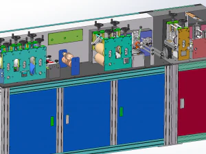 front of face mask machine 3D Model