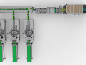 three line facemask machine 3D Model