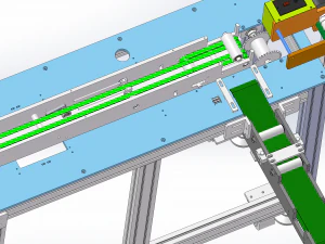 three line facemask machine 3D Model