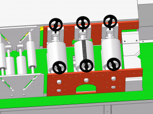 three line facemask machine 3D Model