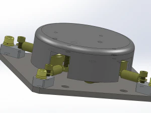 positioning mechanism of heavy-duty platform 3D Model