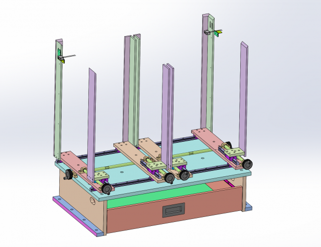positioning screw mechanism 3D Model .c4d .max .obj .3ds .fbx .stl .blend 