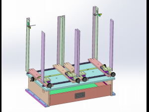 positioning screw mechanism 3D Model