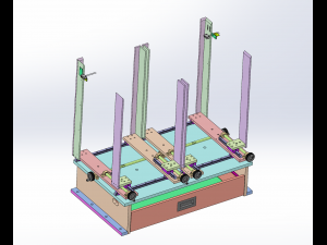 positioning screw mechanism 3D Model