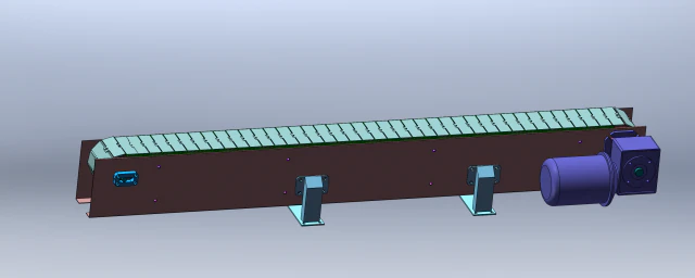 crawler-belt-conveyor 3D Model .c4d .max .obj .3ds .fbx .stl .blend 