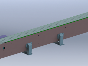 crawler-belt-conveyor Modelo 3D
