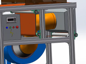 rapid cooling conveyor 3D Model