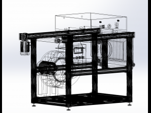 rapid cooling conveyor Modelo 3D