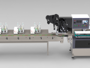 automatic card issuing and packing machine 3D Модель