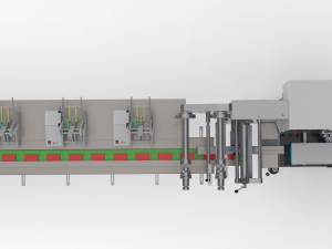 automatic card issuing and packing machine 3D Модель