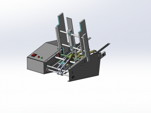 automatic card issuing and packing machine 3D Модель
