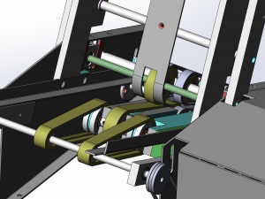automatic card issuing and packing machine 3D Модель