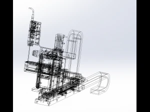 ccd three-axis movement module 3D Model