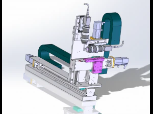 ccd three-axis movement module 3D Model