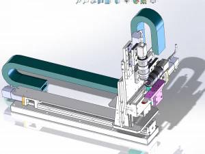 ccd three-axis movement module 3D Model
