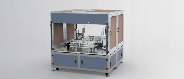 ccd detection assembly machine 3D Model .c4d .max .obj .3ds .fbx .stl .blend 