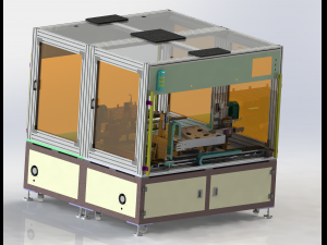 ccd detection assembly machine 3D Model