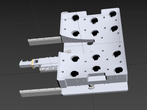 the vacuum platform module 3D Model