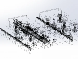 the vacuum platform module 3D Model