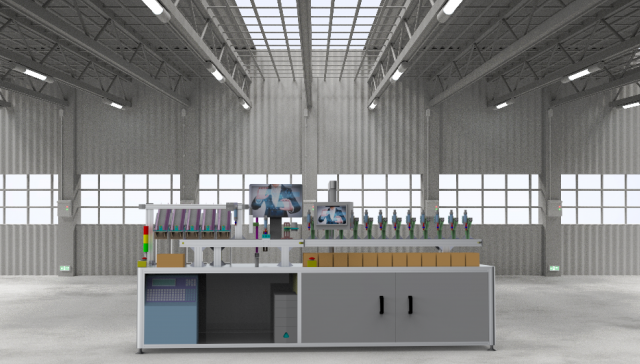 sorting machine Modèle 3D .c4d .max .obj .3ds .fbx .stl .blend 
