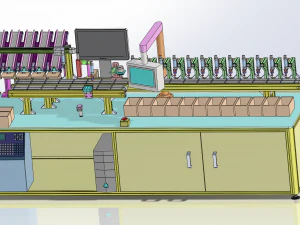 sorting machine 3D Model