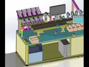 sorting machine 3D Model