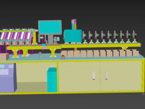 sorting machine 3D Model