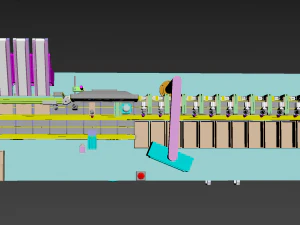 sorting machine 3D Model