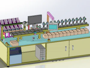 sorting machine 3D Model
