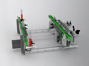 variable pitch conveyor 3D Model
