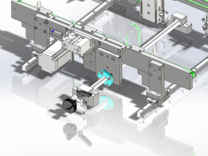 variable pitch conveyor 3D Model
