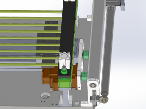 double axle shifting load fine tuning platform Model 3D
