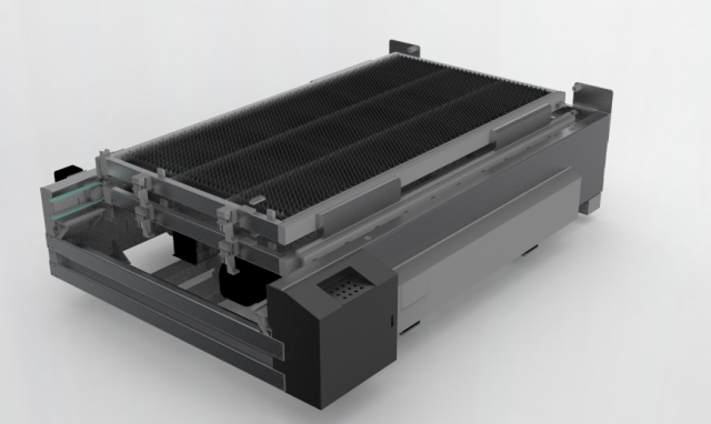 double axle shifting load fine tuning platform 3Dモデル .c4d .max .obj .3ds .fbx .stl .blend 