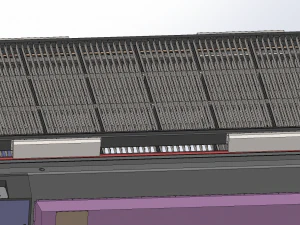 double axle shifting load fine tuning platform 3D Model