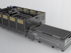 large laser cutting machine 3D Model
