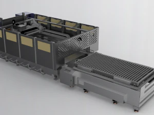 máquina de corte por láser grande Modelo 3D