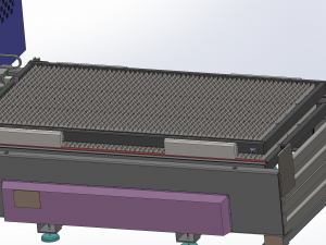 large laser cutting machine 3D Модель