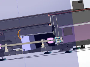 large laser cutting machine 3D Model