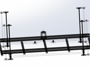 large lifting mechanism Model 3D