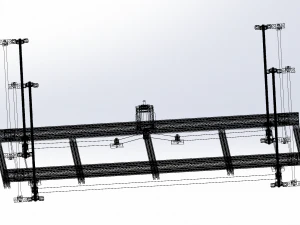 large lifting mechanism 3D Model