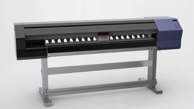 large inkjet printer 3D Model .c4d .max .obj .3ds .fbx .stl .blend
