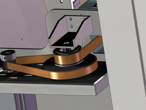 large inkjet printer Modelo 3D