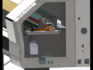 large inkjet printer 3D Модель
