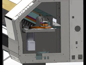 large inkjet printer 3D Model