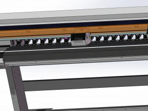 large inkjet printer 3D Model