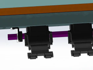 large inkjet printer 3D Model