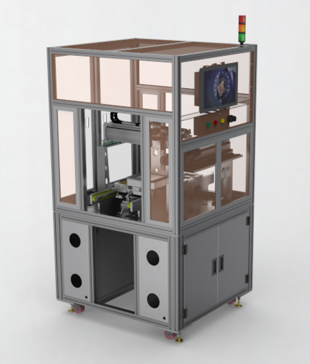 double station ccd detection machine 3D-Modell .c4d .max .obj .3ds .fbx .stl .blend 