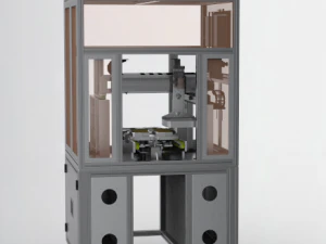 double station ccd detection machine 3D Model